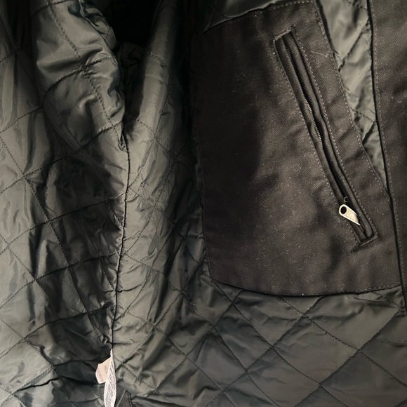 Women’s Original Carhartt Insulated Hooded Canvas Coat - black - Picture 7 of 11